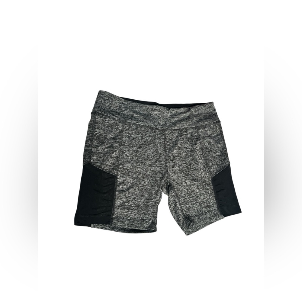 VOGO Athletica Women's Black and Gray‎ Athletic Shorts